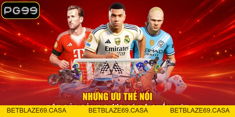 Thể Thao PG99 - Trải Nghiệm Top Sảnh Cược Uy Tín Hàng Đầu - betblaze69